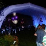 Inflatable Marquee night shot